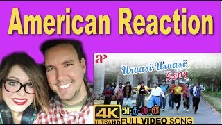 Urvasi Urvasi Song Reaction  AR Rahman  American Reaction [upl. by Lyndsey]