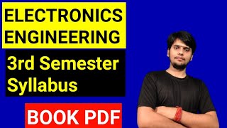 Electronics Engineering third semester syllabus pandeyjitechnical20 [upl. by Nihhi459]