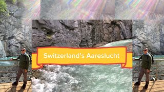 Aareslucht or Aare Gorge in Switzerland filipinoyoutuber filipinovlogger [upl. by Saisoj]