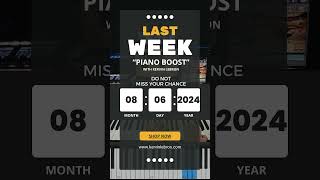 Last WEEK New Piano Program Dont miss out LINK IN BIO or wwwkervinlebroncom pianoonline ⬇️ [upl. by Mik]