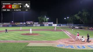 Amsterdam Mohawks 122  Saugerties Stallions 1221  6192024 [upl. by Ibbob]