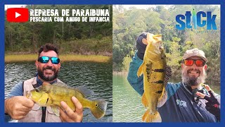 Pescaria na Represa de Paraibuna  Tucunaré Azul  Tucunaré Amarelo  Traíras [upl. by Morena]