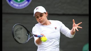 Ash Barty makes feelings clear on tennis comeback after winning on Wimbledon return【Nachricht】 [upl. by Somerville214]