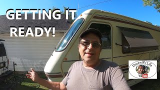 Getting The RV Ready For Winter Travel Season  Coachmen Motorhome P30 Front Disc Brake Replacement [upl. by Ahsenwahs624]