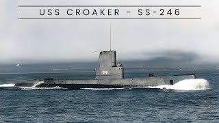 USS Croaker  SS246 Submarine [upl. by Euqinoj612]