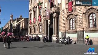 Catania via alla festa di santAgata con luscitadella carrozza del senato [upl. by Arayk]