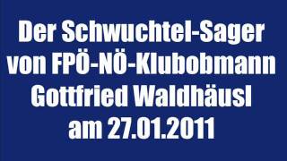 SchwuchtelSager von FPÖKlubobmann Gottfried Waldhäusl [upl. by Rai]