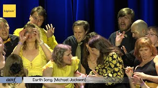 Earth Song live  Michael Jackson cover Kipinät live at AAVF 2024 [upl. by Enomaj]