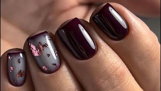 TOP 40 Nail Art designs 2024  Simple and easy manicure  Winter manicure 2024  Good nails [upl. by Luna]