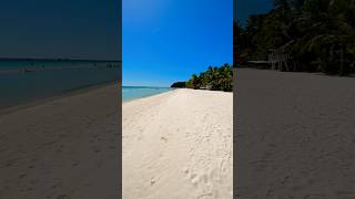 Powdery white sands of Boracay Island Philippines beachsand boracay boracayphilippines [upl. by Nivrac]