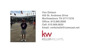 1280 Middle Tennessee Blvd Unit D6 Murfreesboro TN 37130 — Von Dotson [upl. by Neelyhtak660]