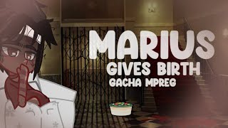 Marius gives birth Gacha mpreg  gacha birth boy [upl. by Hoffer]