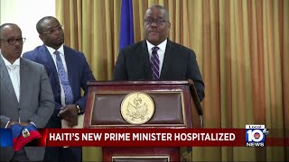 Haitis PM remains hospitalized [upl. by Cora]