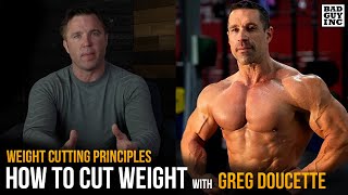 How to Cut Weight for MMA with Coach Greg Doucette [upl. by Shoifet]