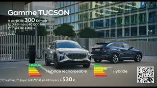 Publicité  HYUNDAI  Gamme Tucson  Avril 2023 [upl. by Jonie993]