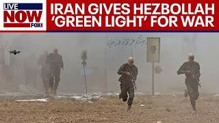 IsraelHamas war Iran allows Hezbollah to escalate attacks on Israel per report  LiveNOW from FOX [upl. by Vanhomrigh]