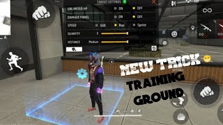 NEW TRICK TRANING GROUND 😱FF VIDEOfreefiremaxgamingyoutubergamingvideosviraltrending [upl. by Alram9]