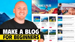 How To Make a WordPress Blog  Step by Step [upl. by Reiners622]