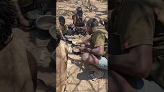 Hadza BushMeat Lunch shortsfeed hadzabetribe [upl. by Lenee]