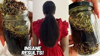 The Secret Powerful Hair Growth Oil that Grew our Hair to Waist Length😱🔥Insane Results [upl. by Raine]