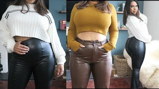 ABERCROMBIE amp FITCH VS MISS SELFRIDGE FAUX LEATHER TROUSERS [upl. by Timoteo]