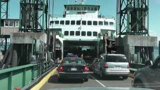 Ferry Ride Anacortes to Friday Harbor [upl. by Eardna877]