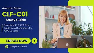 DumpsBoss CLFC01 Study Guide Streamlined AWS Exam Prep [upl. by Vasileior]