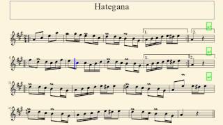 RO Partitura  Hategana [upl. by Langill]