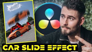 HOW TO Insane Slide Effect for Trending Videos  Davinci Resolve 18 Tutorial [upl. by Eliathas]