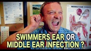 Is it Swimmers Ear or Middle Ear Infection  Pediatric Advice [upl. by Sexela]