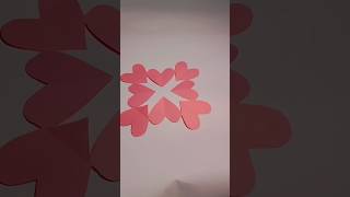 How To Make Perfect Heart Shape❤️With Paper ♥️ in Minutes diy shorts ytshorts [upl. by Talbert862]