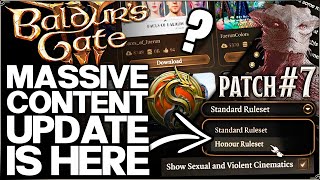 Baldurs Gate 3  MASSIVE Patch 7 is HERE  INFINITE New Content amp Classes  New Playthrough Guide [upl. by Ansley490]