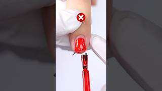 beginnernails How to apply the gel polish with perfect nails gelnails nails [upl. by Riada]