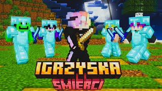 100 GRACZY SYMULUJE IGRZYSKA ŚMIERCI W MINECRAFT [upl. by Olbap]