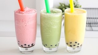 HEALTHY BUBBLE TEA  RECIPE [upl. by Lechner628]