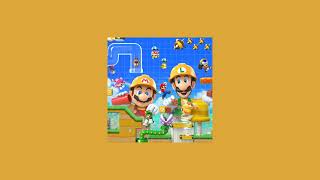 Super Mario Maker Title Screen Slowed  Reverb [upl. by Tik]