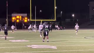 Jacob Chambers 70yard TD pass to Daniel Wimbush [upl. by Ecinev]