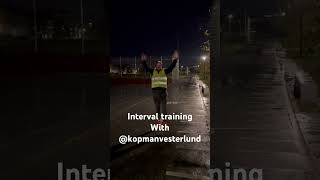 Interval training for half marathon With KopmanVesterlund entrepreneur running seo [upl. by Netsreik]