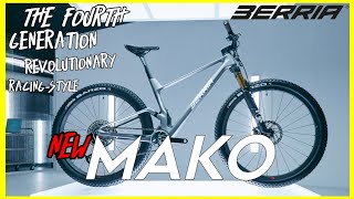 2024 Berria mako and mako DC  mountain bike with in link suspension [upl. by Refanej]