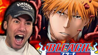 REACTING to ALL BLEACH OPENINGS 115 for THE FIRST TIME [upl. by Rubio]