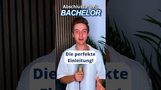 Einleitung Bachelorthesis student studium bachelorarbeit [upl. by Arley278]