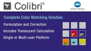 Konica Minolta  Color Formulation Colibri Software [upl. by Sollars]