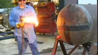 Getting low propane flow Reset your propane regulator on grillgriddle [upl. by Semyaj15]