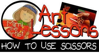 How to Use Scissors simple instructions for children on cutting techniques scissor skills [upl. by Amled979]