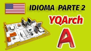 Como cambiar el idioma YQArch en AutoCAD  Parte 2 [upl. by Heins]