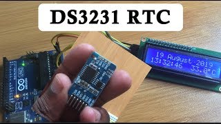 DS3231 RTC INTERFACING WITH ARDUINO [upl. by Hayyifas101]