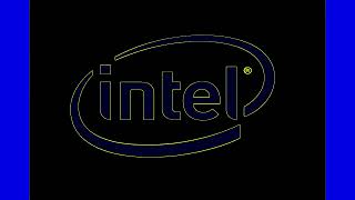 Intel Logo 2006 In PowerCityNight [upl. by Idalla]