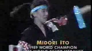 Midori Ito 1990 Tour of Champions [upl. by Yecrad]