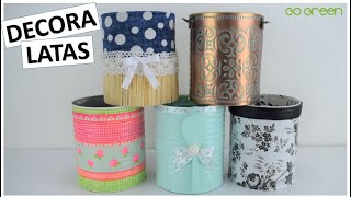 3 Originales Ideas Reutilizando LATAS DE LECHE Ideas Creativas para el Hogar [upl. by Benedix200]