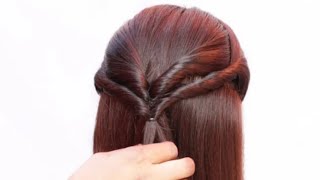 Quick Easy hairstyles  New hairstyles  easy hairstyles  beautiful hairstyles  Hair Styler [upl. by Ahseekal]